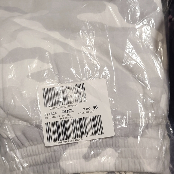 NEW VS PINK Varsity jogger white camo outfit set NWT - Picture 4 of 13